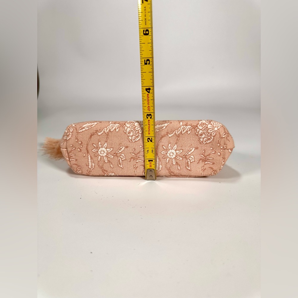 NWOT Bobbi Brown x Ulla Johnson  Floral Pink Cosmetic/ Amenity/ Toiletries Bag - Picture 8 of 10